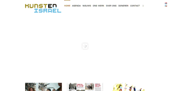 Desktop Screenshot of kunstenisrael.nl
